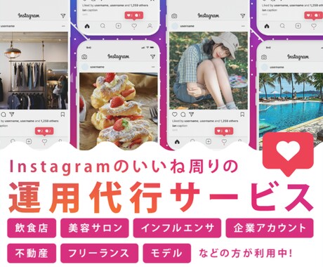 Instagramのフォロワー増加させます Instagramアクション代行サービス イメージ1