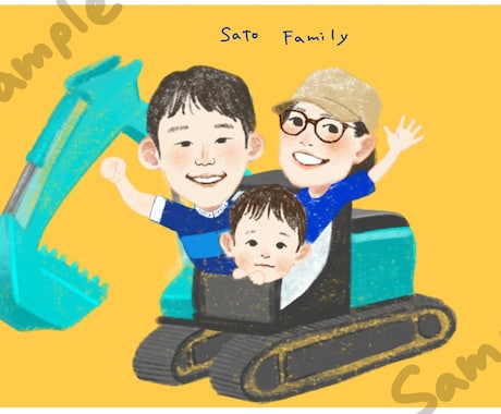 やさしく、あたたかい雰囲気の似顔絵をお描きします 卒業・お別れ・お誕生日・記念日に イメージ2