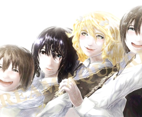 キャラクター作成お受けいたします キャラクターに個性を出したい方へ イメージ1