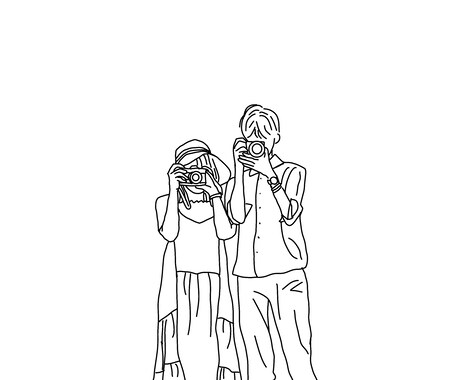 写真を元にイラストを描きます 写真を元に線画や色アリのイラストを作成します。 イメージ2