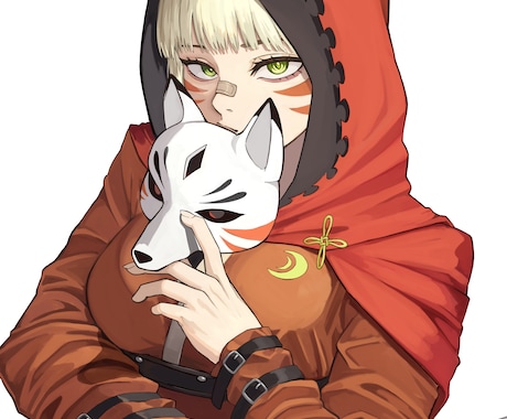 あなただけのオリジナルキャラアイコン描きます クールで魅力的なアイコン描きます！お気軽にご相談ください イメージ2