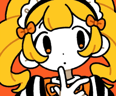 ポップでかわいいイラストを描きます シンプルかつポップでかわいいイラストを得意としています イメージ1