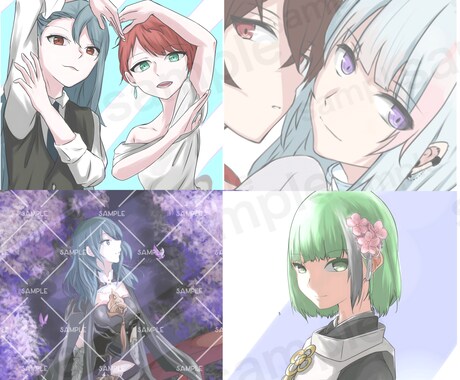 あなたのお望みのアイコンイラストをお描き致します 納期は2週間ほど頂いておりますm(_ _)m背景無料 イメージ2