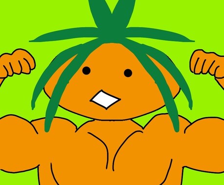 クスッと笑えるアイコン・キャラクターをかきます 他のサービスと比べて安いです。※クオリティは高くないです。 イメージ1