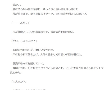 貴方の為だけの小説、設定制作承ります こんな小説が読みたい（書きたい）のに見つからない！という方へ イメージ2
