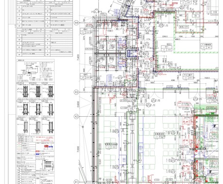 施工図チーフが施工図の作成・代行を行います 躯体図・平面詳細図・タイル割付図など現場経験豊富なプロが対応 イメージ2