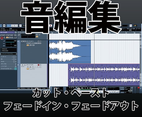 簡単な音編集いたします プロではありませんが音編集歴１０年以上の実績 イメージ1