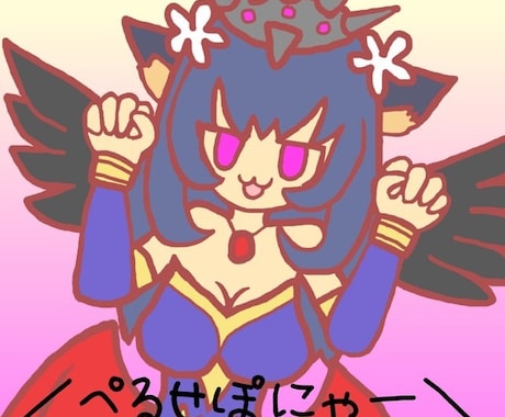 太めの線でキャラクターの立ち絵描きます ゲームや動画、TRPGのオンラインセッションまで! イメージ2