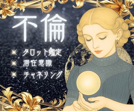 ご縁の深さと魂の叫び⚡タロット鑑定で占います 不倫・浮気・複雑愛に関するお悩みなんでもOK✨️ イメージ1