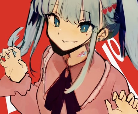 今風のイラスト描きます 公開してる画像から好きな絵柄をお選び下さい！ イメージ1