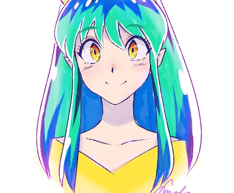 アニメ系でお好きなキャラクター描きます Vtuber、ゲーム、アニメなど選べます♪︎♡ イメージ1