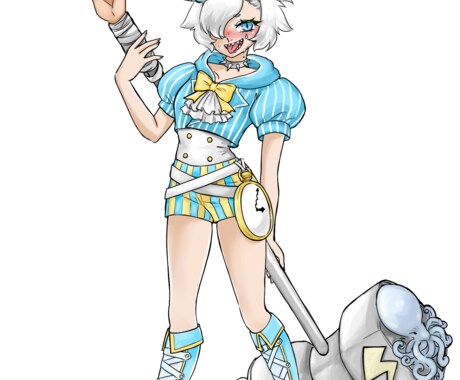 Vライバー立ち絵描きます キャラデザ、新衣装お描きします！ イメージ1