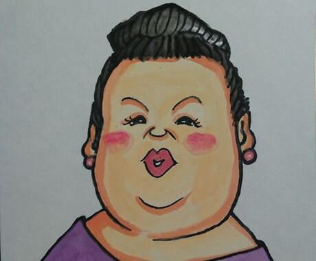 可愛いミニ似顔絵描きます 自分らしいアイコンや名刺をお考えの方に。 イメージ2
