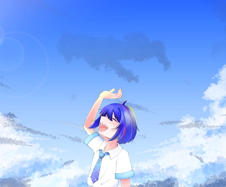 格安で歌ってみた向けイラスト制作します 格安でご要望に沿ったイラストを！ イメージ1