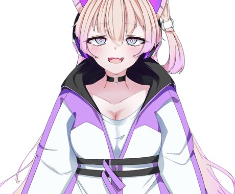 IRIAM用立ち絵承ります 可愛い立ち絵の女の子依頼してみませんか？ イメージ1
