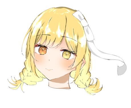 生首までのイラストを提供します 首までのイラスト！！首までなのでお安くなっております！！！ イメージ1