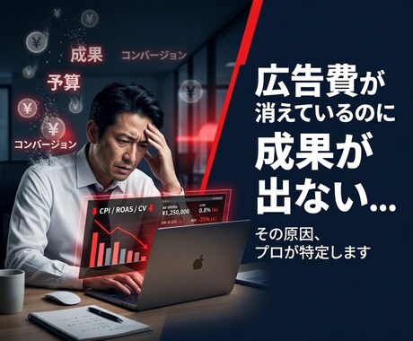月4800万運用のプロが広告運用代行します 成果が出ない広告、丸ごと改善します イメージ2