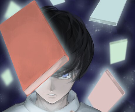 厚塗り風の塗り方でイラストを描きます あなただけのかっこかわいい作品を描きます。 イメージ2