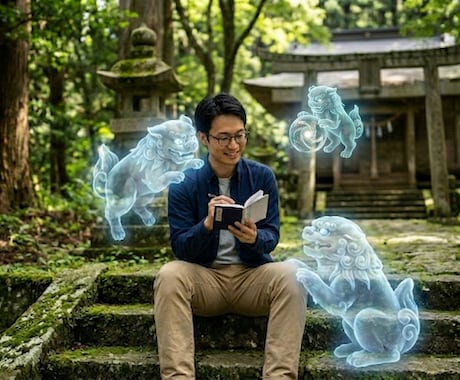 条件あり☆あなただけの専属神社を紹介します 「狛犬さんの導き」すべての悩みや願いの解放 イメージ1