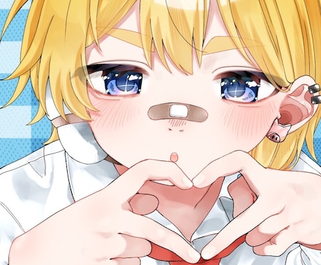 SNS活動に使えるイラストを制作します キラキラ可愛いイラストから激しく燃えるようなイラストまで!! イメージ2