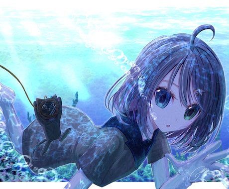 貴方の為だけにオリジナルのイラスト描きます SNS等で使用できる貴方だけのイラストを描きます。 イメージ1