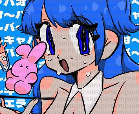 一枚絵お描きします 3つの絵柄から選べる♪あなた好みのイラストお描きします イメージ2