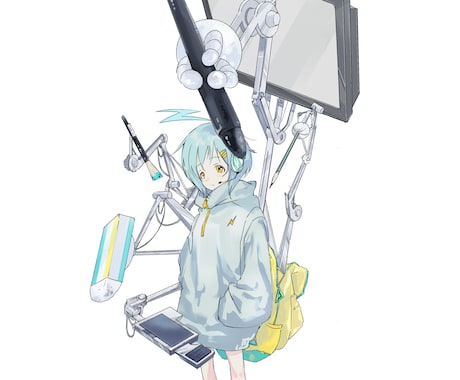 用途に合わせたイラストかきます 商用~個人様々な用途に利用可能、精一杯イラスト描きます！ イメージ2