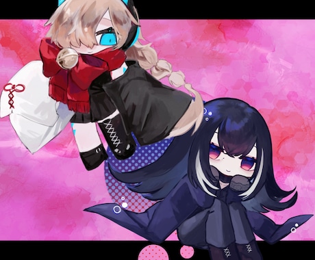お試し割引中〜SDキャラクター制作します 可愛いデフォルメキャラクターの絵を描きます イメージ2