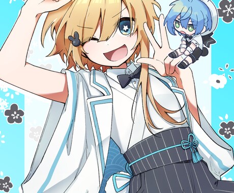 はっきりとしたかわいいイラスト作成します 動画やSNS等で使用するイラストはいかがでしょうか？ イメージ2