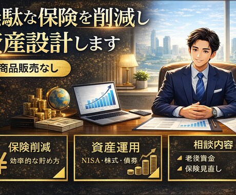 お金の不安をなくす資産管理方法をお伝えします 相談実績700名以上の現役PBに何でも聞いてください！ イメージ1