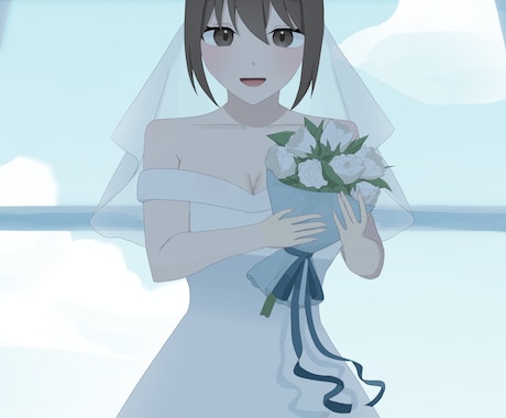 量産ウエディングイラスト描きます ジューンブライドに使えるイラストを！ イメージ1