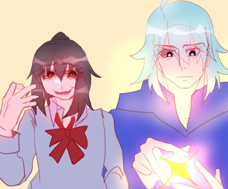 バストアップのイラストを描きます イメージ1