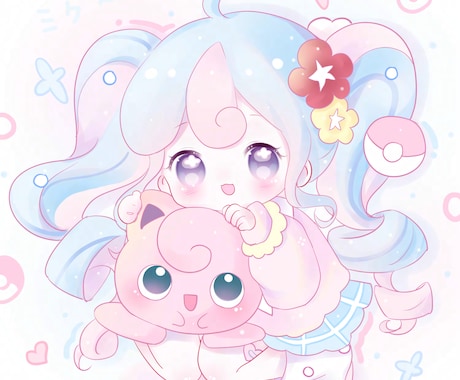 可愛らしい女の子のイラストを描きます アイコン用等々お気軽にご相談ください！ イメージ1