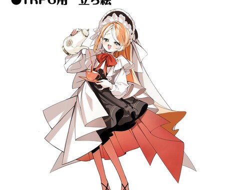 パーツ分け対応◎かわいい立ち絵制作します Vtuber・TRPG・IRIAMなど幅広く対応いたします！ イメージ2