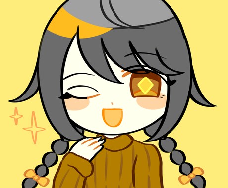 目を引く可愛いSNSアイコン作ります デフォルメイラストで可愛く！似顔絵も描きます！ イメージ2