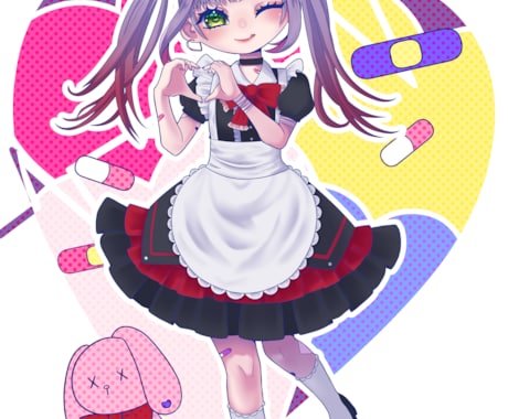 アイコンや立ち絵などのイラスト描きます (アイコンやTRPG、Vtuber、イリアム用の立ち絵など) イメージ2