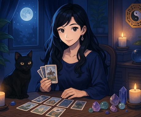 ルノルマンカードで未来をやさしく読み解きます 気になるあの人の気持ち、未来の運勢あなたの一歩を応援します イメージ1