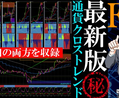 トレンドを正しく判別できるFX手法を伝授します ★ロスカットが出来ない方はこの方法でトレードが安定します イメージ1
