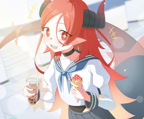 初心者向け可愛いキャラの描き方教えます 可愛いキャラクター限定！初心者歓迎！ イメージ1