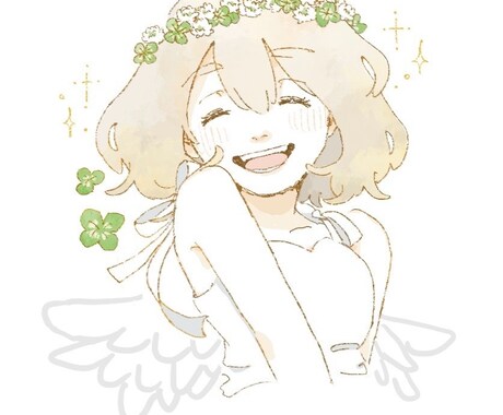 やさしいタッチのウェディングイラスト描きます ◯結婚証明書のプチイラスト◯似顔絵など イメージ2
