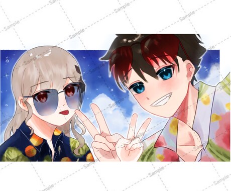 単体/夢絵/サムネイラスト描きます キャラ単体/創作キャラ/アイコンなど幅広く描けます‼︎ イメージ2