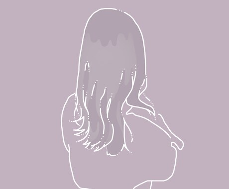 優しい線で淡色シンプルアートを描きます 写真を元にアイコン作成  家族/恋人/ペット etc イメージ2