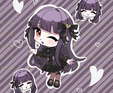 かわいいSDキャラお手ごろ価格で描きます アイコンやギフトにおすすめです！ イメージ2