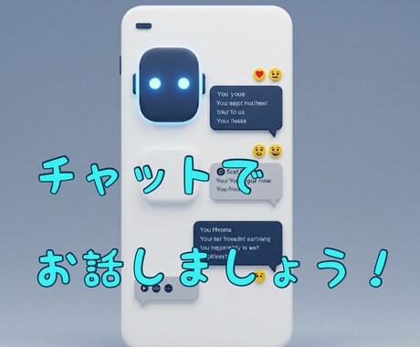 ココナラのチャットで40分無制限でお聞きます 愚痴や雑談など色々楽しくお話しましょう！^_^ イメージ1