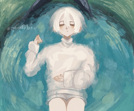 アイコンやMVのサムネイル、イラストを描きます イメージ1