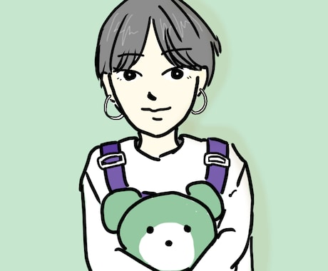 写真をもとに似顔絵描きます ヘッダーやアイコン待ち受けの絵を描かせていただきます。 イメージ2