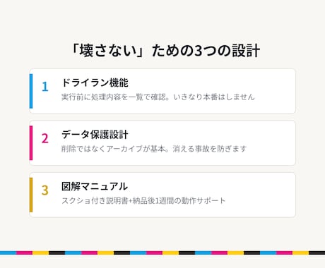 Gmail整理を自動化する仕組みを作ります 数千通たまった受信箱もOK/誤削除を防ぐ安全設計 イメージ2