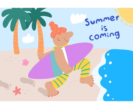 商用OK！目を惹くポップなイラスト描きます WEB、教材、広告のお手伝いいたします！ イメージ2