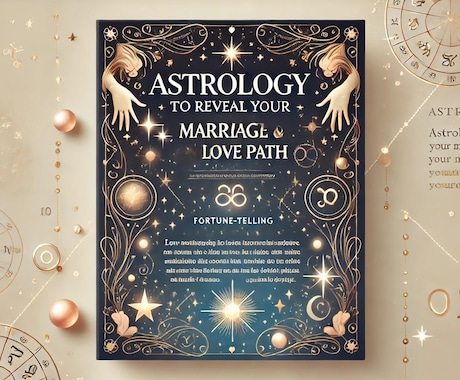 占星術で結婚運と運命の出会いを探ります 初回限定特別価格♡星の力で幸せを引き寄せます♡ イメージ1