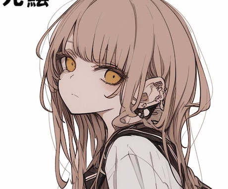 イラストの表情変更します 既存イラストの表情差分作成サービス イメージ2